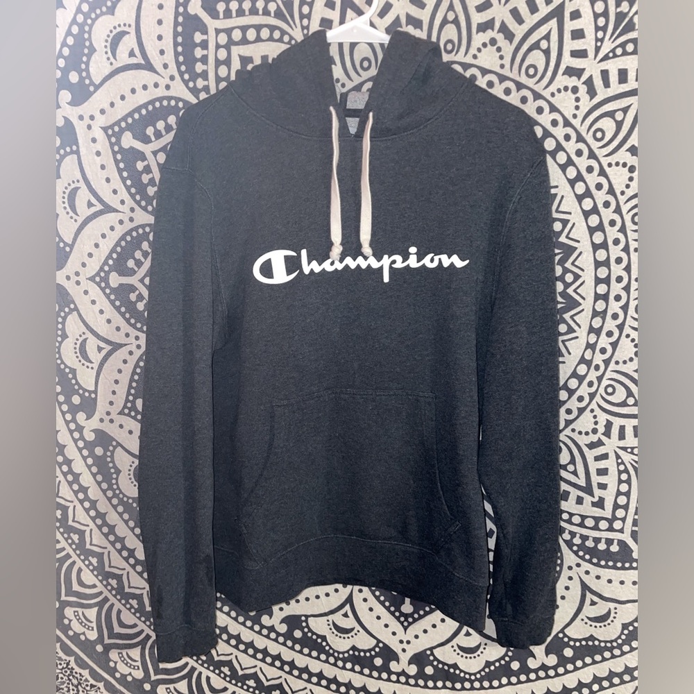 CHAMPION grey hoodie